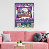 Afdrukken van verrekend Canvas (Insitu (Woonkamer))