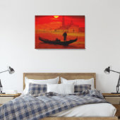 Afdrukken van verrekend Canvas (Insitu (Slaapkamer))
