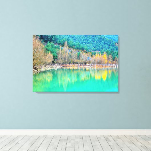 Afdrukken van verrekend Canvas (Insitu (Houten vloer))