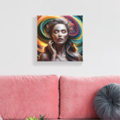 Afdrukken van verrekend Canvas (Insitu (Woonkamer))