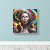 Afdrukken van verrekend Canvas (Insitu (Houten vloer))