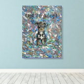 Afdrukken van verrekend Canvas (Insitu (Houten vloer))