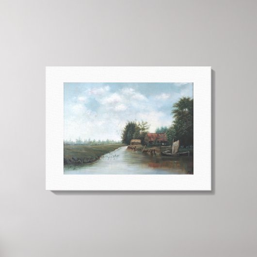 Afdrukken van verrekend Canvas (Voorkant)