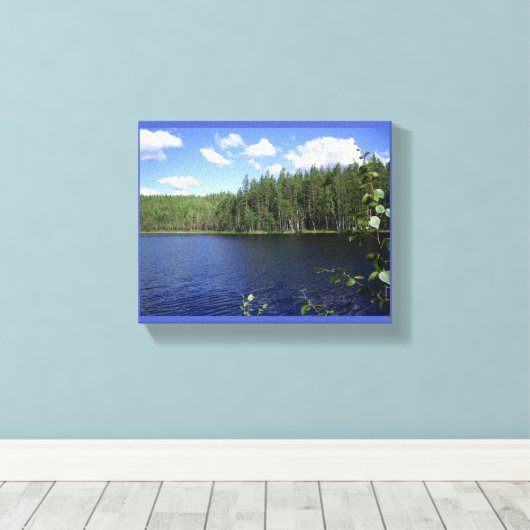 Afdrukken van verrekend Canvas (Insitu (Houten vloer))