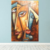 Afdrukken van verrekend Canvas (Insitu (Houten vloer))