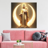 Afdrukken van verrekend Canvas (Insitu (Woonkamer))