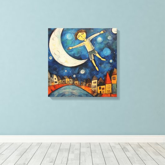 Afdrukken van verrekend Canvas (Insitu (Houten vloer))