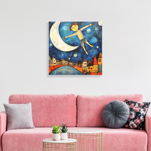 Afdrukken van verrekend Canvas (Insitu (Woonkamer))