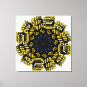 Afdrukken van verrekend Canvas