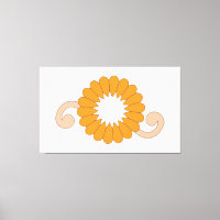 Afdrukken van verrekend Canvas