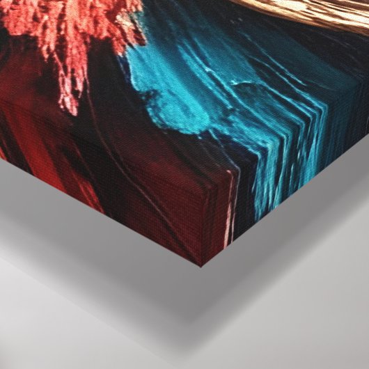 Afdrukken van verrekend Canvas (Hoek(Onderkant))