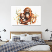 Afdrukken van verrekend Canvas (Insitu (Slaapkamer))