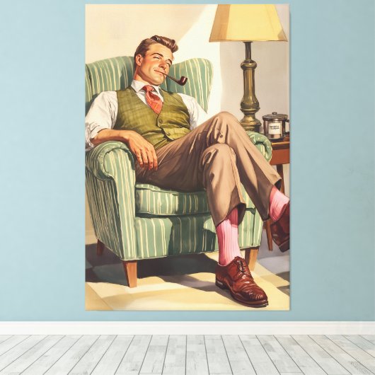 Afdrukken van verrekend Canvas (Insitu (Houten vloer))