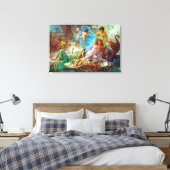 Afdrukken van verrekend Canvas (Insitu (Slaapkamer))