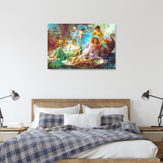 Afdrukken van verrekend Canvas (Insitu (Slaapkamer))