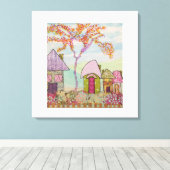 Afdrukken van verrekend Canvas (Insitu (Houten vloer))