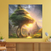 Afdrukken van verrekend Canvas (Insitu (Woonkamer))