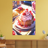 Afdrukken van verrekend Canvas (Insitu (Woonkamer))