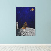 Afdrukken van verrekend Canvas (Insitu (Houten vloer))