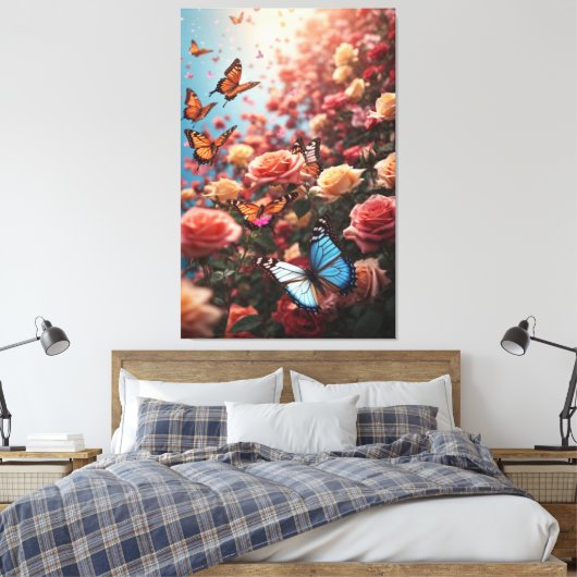 Afdrukken van verrekend Canvas (Insitu (Slaapkamer))