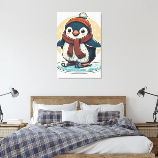 Afdrukken van verrekend Canvas (Insitu (Slaapkamer))