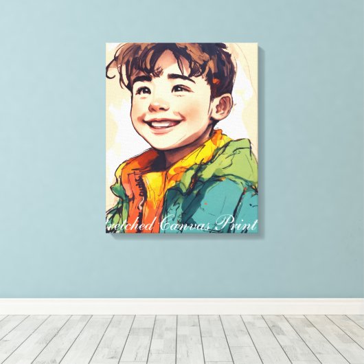 Afdrukken van verrekend Canvas (Insitu (Houten vloer))