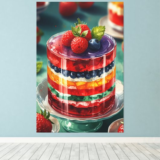 Afdrukken van verrekend Canvas (Insitu (Houten vloer))