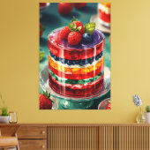 Afdrukken van verrekend Canvas (Insitu (Woonkamer))