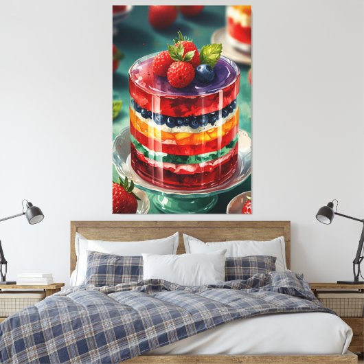 Afdrukken van verrekend Canvas (Insitu (Slaapkamer))