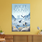 Afdrukken van verrekend Canvas (Insitu (Woonkamer))