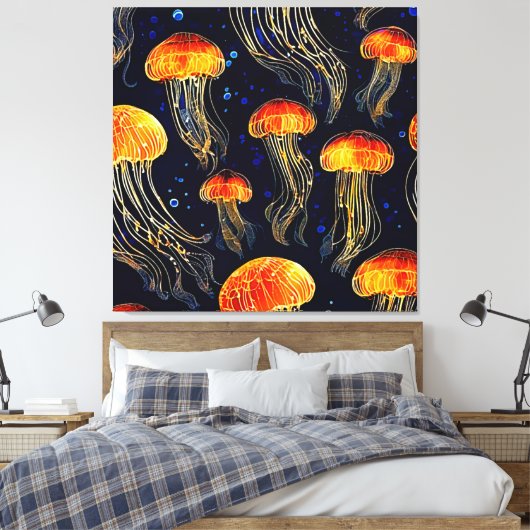 Afdrukken van verrekend Canvas (Insitu (Slaapkamer))