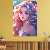 Afdrukken van verrekend Canvas (Insitu (Woonkamer))