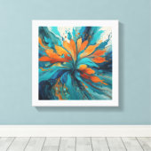 Afdrukken van verrekend Canvas (Insitu (Houten vloer))