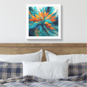 Afdrukken van verrekend Canvas (Insitu (Slaapkamer))