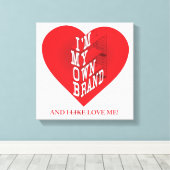 Afdrukken van verrekend Canvas (Insitu (Houten vloer))