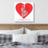 Afdrukken van verrekend Canvas (Insitu (Slaapkamer))