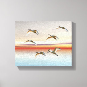 Afdrukken van verrekend Canvas