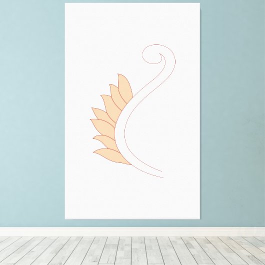 Afdrukken van verrekend Canvas (Insitu (Houten vloer))