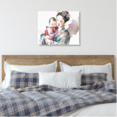 Afdrukken van verrekend Canvas (Insitu (Slaapkamer))