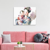 Afdrukken van verrekend Canvas (Insitu (Woonkamer))