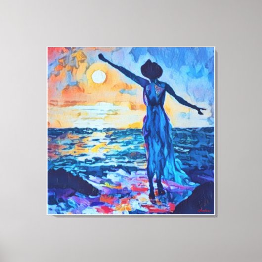 Afdrukken van verrekend Canvas (Voorkant)