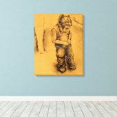 Afdrukken van verrekend Canvas (Insitu (Houten vloer))