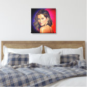 Afdrukken van verrekend Canvas (Insitu (Slaapkamer))