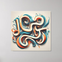 Afdrukken van verrekend Canvas