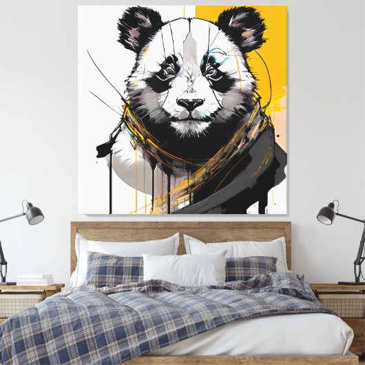 Afdrukken van verrekend Canvas (Insitu (Slaapkamer))