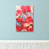 Afdrukken van verrekend Canvas (Insitu (Houten vloer))