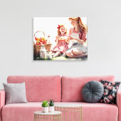 Afdrukken van verrekend Canvas (Insitu (Woonkamer))