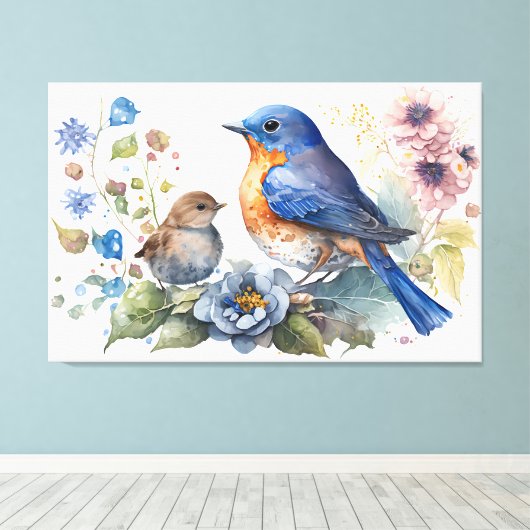 Afdrukken van verrekend Canvas (Insitu (Houten vloer))