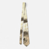 Afdrukken van verrekend Canvas Stropdas (Achterkant)