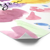 Afdrukken van Wildbloem dansen Poster (Hoek)